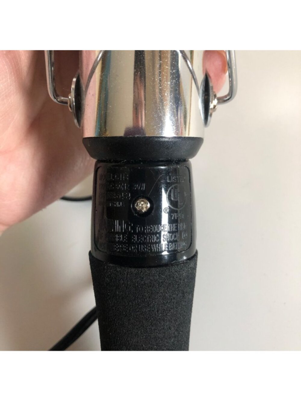 Goody Curling Iron 1.5 inch Barrel Hair Styling Tool Two Settings Model C113 - Picture 5 of 5